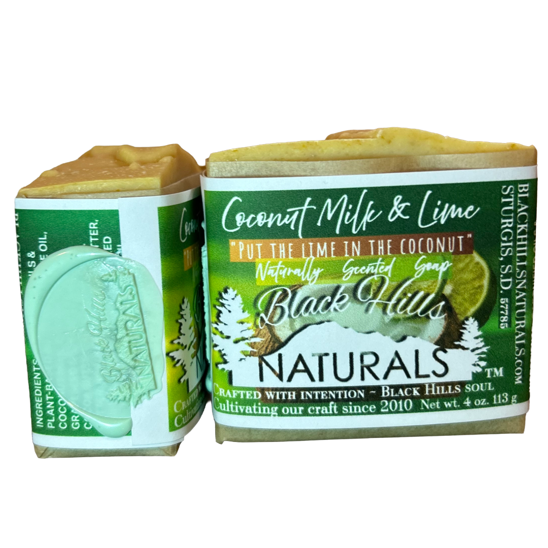 Coconut milk & Lime soap