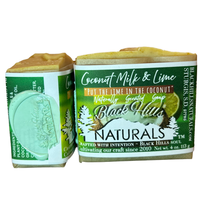 Coconut milk & Lime soap