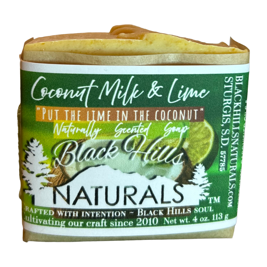 Coconut milk & Lime soap