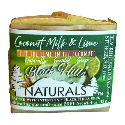 Coconut milk & Lime soap