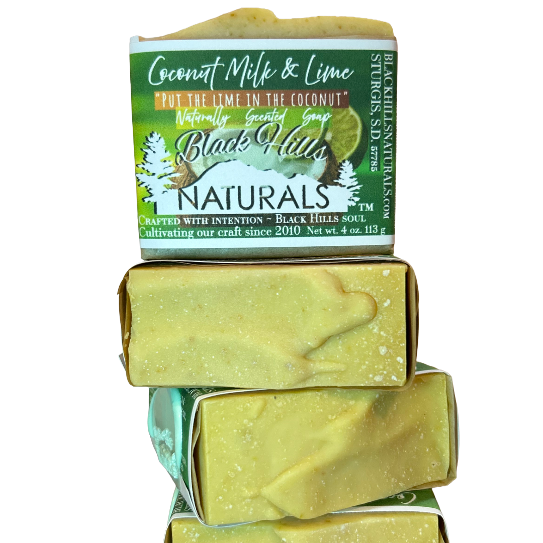 Coconut milk & Lime soap