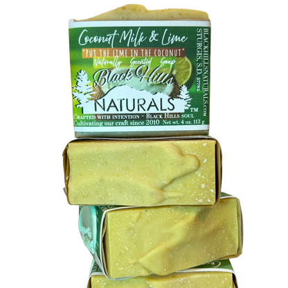 Coconut milk & Lime soap